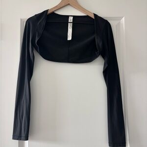 Lululemon Athletica Black Shrug Bolero